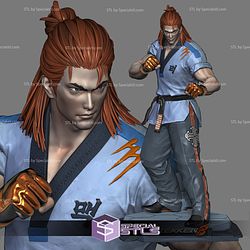 Hwoarang Tekken 3D Print Files