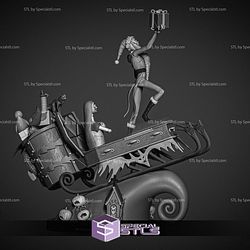 Jack and Sally Diorama 3D Print Files