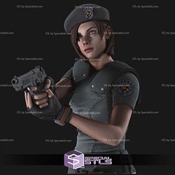 Jill Valentine Police Suit 3D Print Files