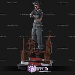 Jill Valentine Police Suit 3D Print Files