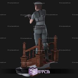 Jill Valentine Police Suit 3D Print Files