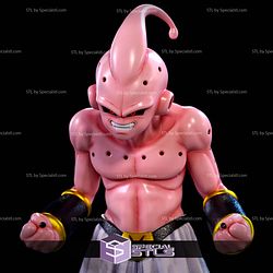 Kid Buu Angry 1-6 Scale 3D Print Files