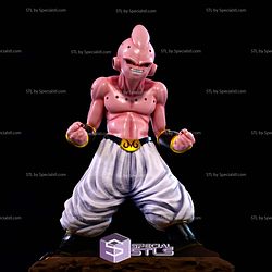 Kid Buu Angry 1-6 Scale 3D Print Files