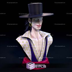 Laffitte One Piece Bust 3D Print Files