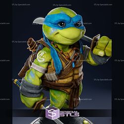 Leonardo TMNT Cartoon Style 3D Print Files