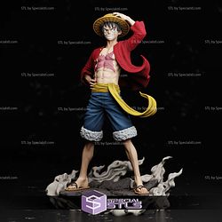 Luffy High Detail 3D Print Files