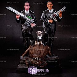 Men In Black Diorama 3D Print Files