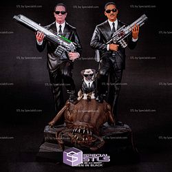 Men In Black Diorama 3D Print Files