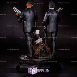 Men In Black Diorama 3D Print Files