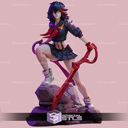 Ryuko Matoi Base Rock 2 Sword 3D Print Files