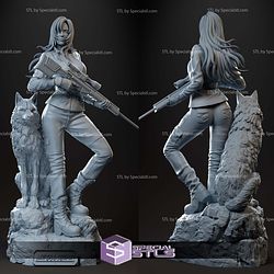 Sniper Wolf Metal Gear Solid 3D Print Files