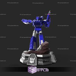 Soundwave and Ravage Transformer 3D Print Files