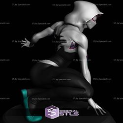 Spider Gwen Prepare Pose 3D Print Files