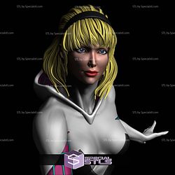 Spider Gwen Prepare Pose 3D Print Files