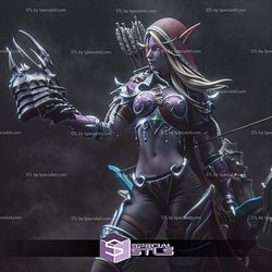 Sylvanas Windrunner Archer V2 3D Print Files