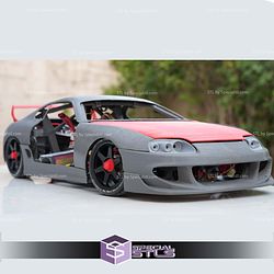 8th Scale Supra Toyota 3D Print Files