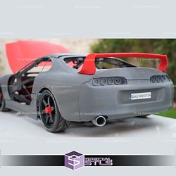 8th Scale Supra Toyota 3D Print Files