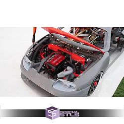 8th Scale Supra Toyota 3D Print Files