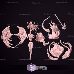 Albedo Black Wing NSFW Overlord 3D Print Files