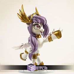 Athena Little Pony 3D Print Files