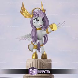 Athena Little Pony 3D Print Files