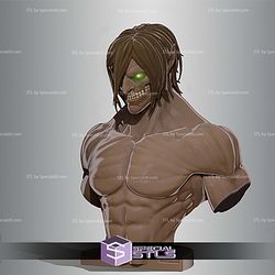 Basic STL Eren Titan Bust