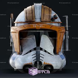 Cosplay STL Files Commander Cody Helmet