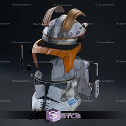 Cosplay STL Files Commander Cody Helmet