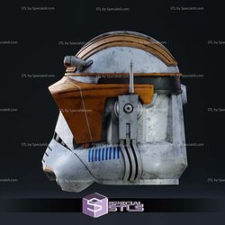 Cosplay STL Files Commander Cody Helmet