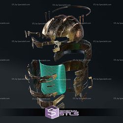 Cosplay STL Files Dead Space Level 1 Engineer Helmet