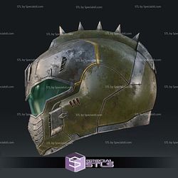 Cosplay STL Files Doom Slayer Dark Ages Helmet