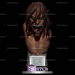 Eren Titan Basic Bust 3D Print Files