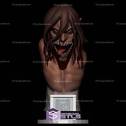 Eren Titan Basic Bust 3D Print Files