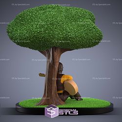 Guitarist under the tree 3D Print Files