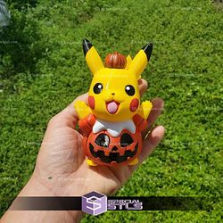 Halloween Pikachu Pack 3D Print Files