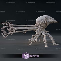 Halo Flood Spore Figure and Mold STL Files