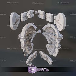 Halo Flood Spore Figure and Mold STL Files