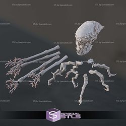 Halo Flood Spore Figure and Mold STL Files