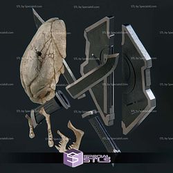 Halo Legendary Logo Wall Mount STL Files