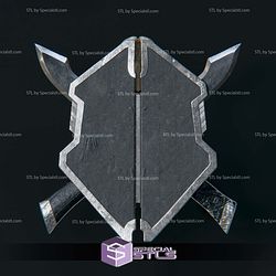 Halo Legendary Logo Wall Mount STL Files