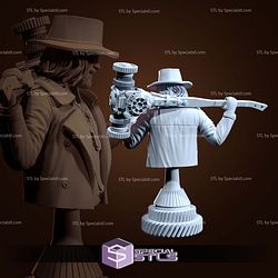 Heisenberg Bust 3D Print Files