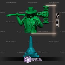 Heisenberg Bust 3D Print Files