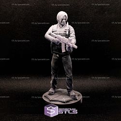 Leon Scott Kennedy 125mm 3D Print Files