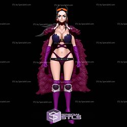 Nico Robin Onigashima Raid Outfit 3D Print Files