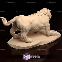 Saber Toothed Tiger 3D Print Files