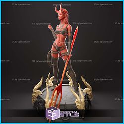 Succubus and Trident 3D Print Files