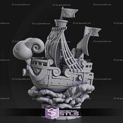 Chibi Going Merry One Piece 3D Print Files