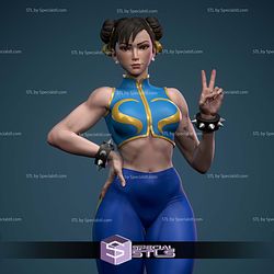 Chun-Li Boxing Say Hi 3D Print Files