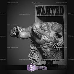 Drax Comics Poster Bust 3D Print Files