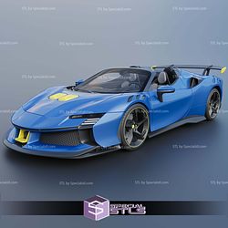 Ferrari SF90 XX Spider 3D Print Files